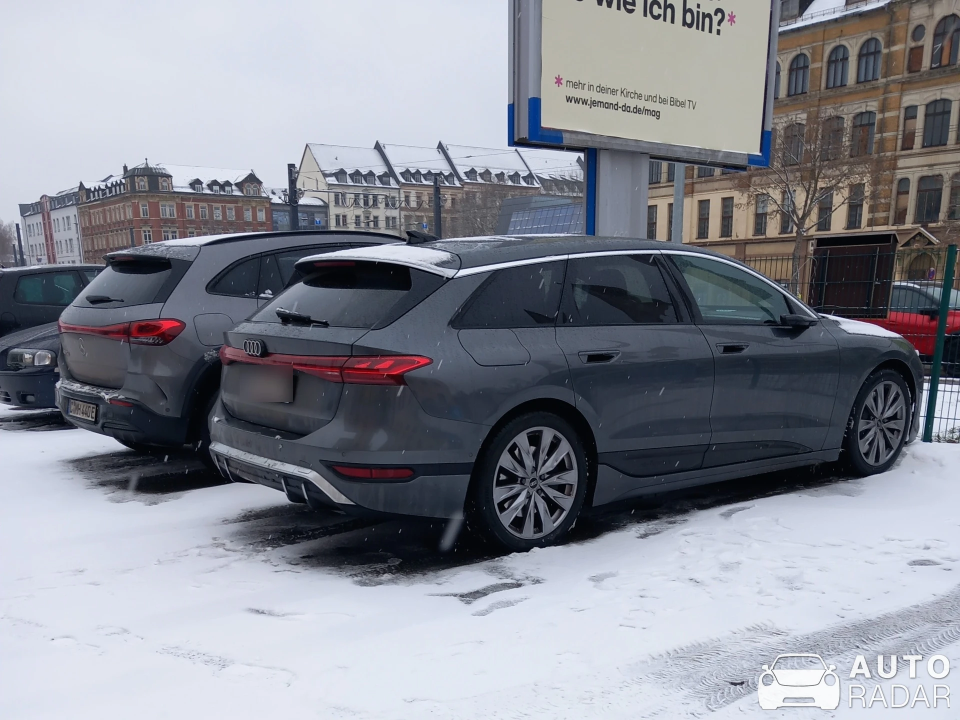 Audi A6 E-Tron spotted in Amtsberg