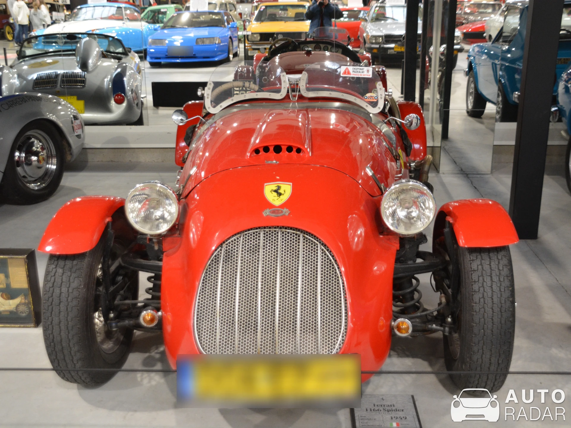 Ferrari F166 Spider spotted