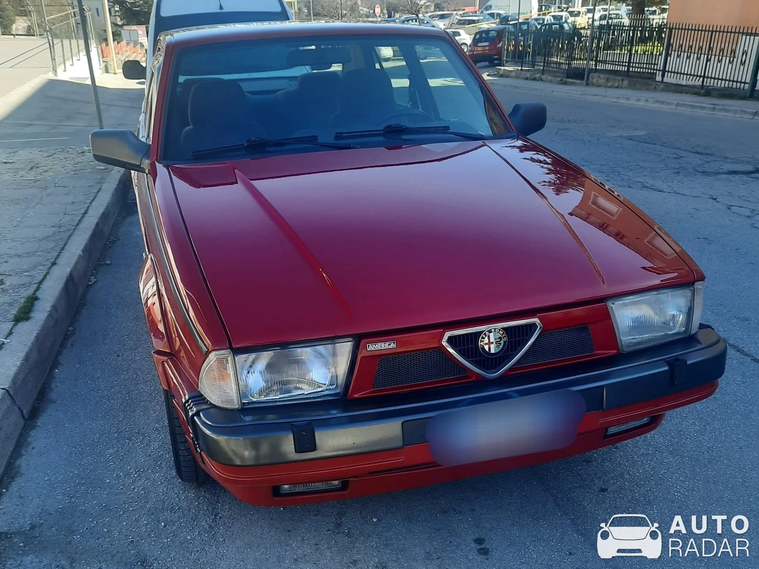 Alfa Romeo 75 3.0 V6 spotted in Campobasso