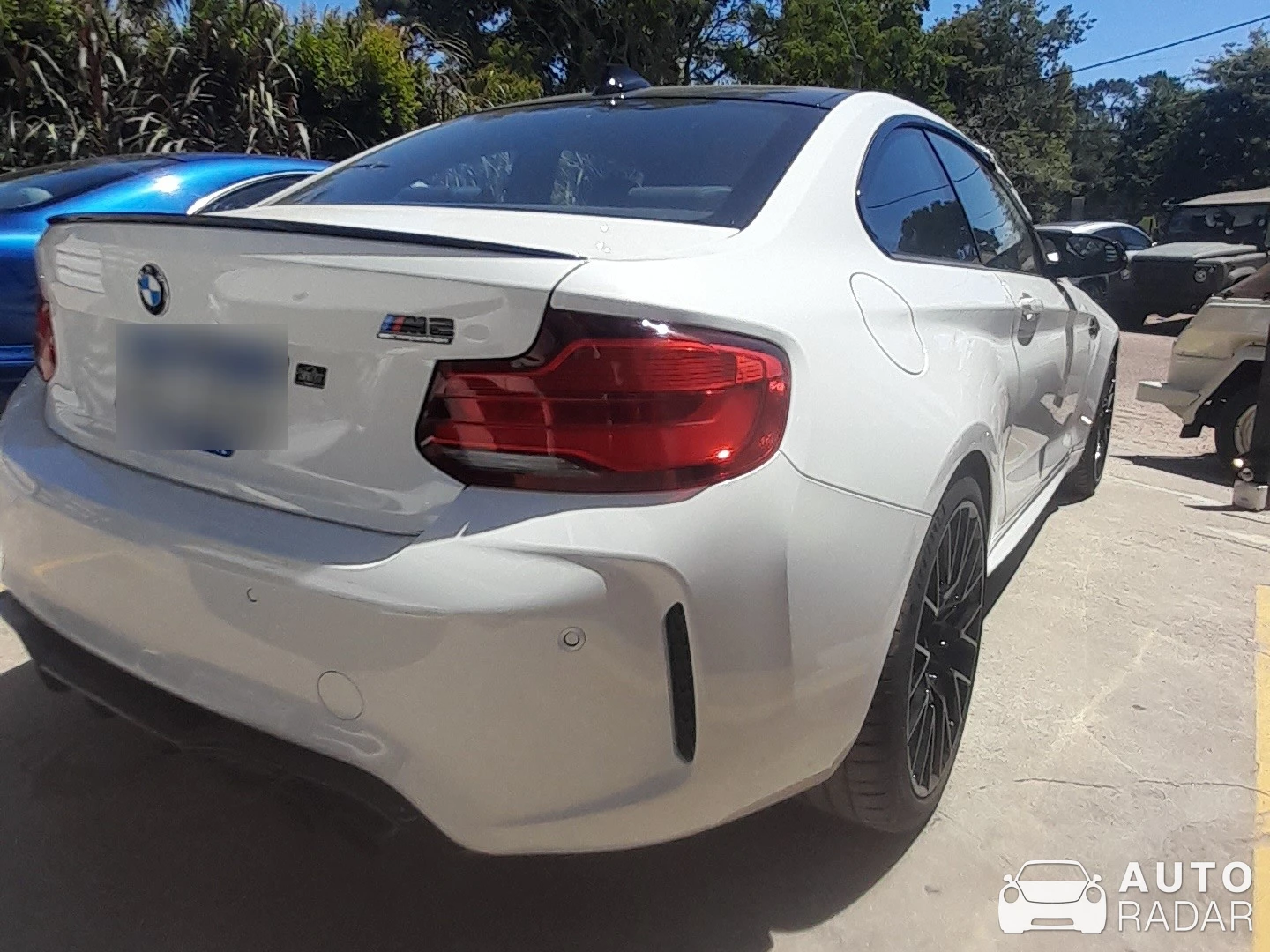 BMW M2 F87 Coupé Competition spotted in Punta del Este
