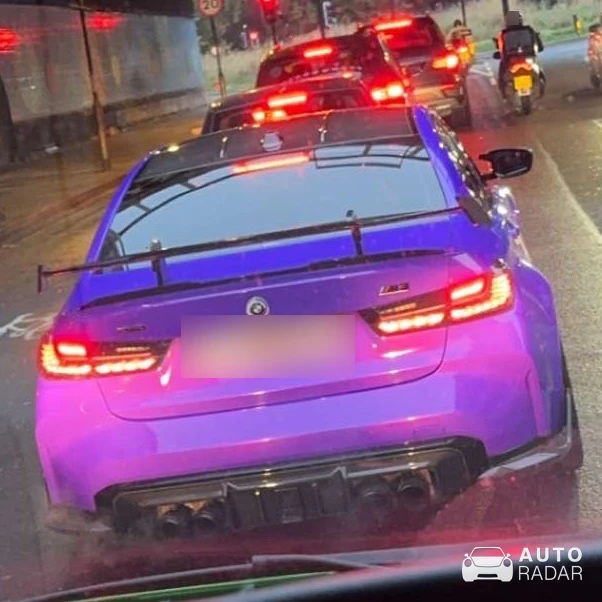 BMW M3 G80 Sedan Competition spotted in Greater London, United Kingdom