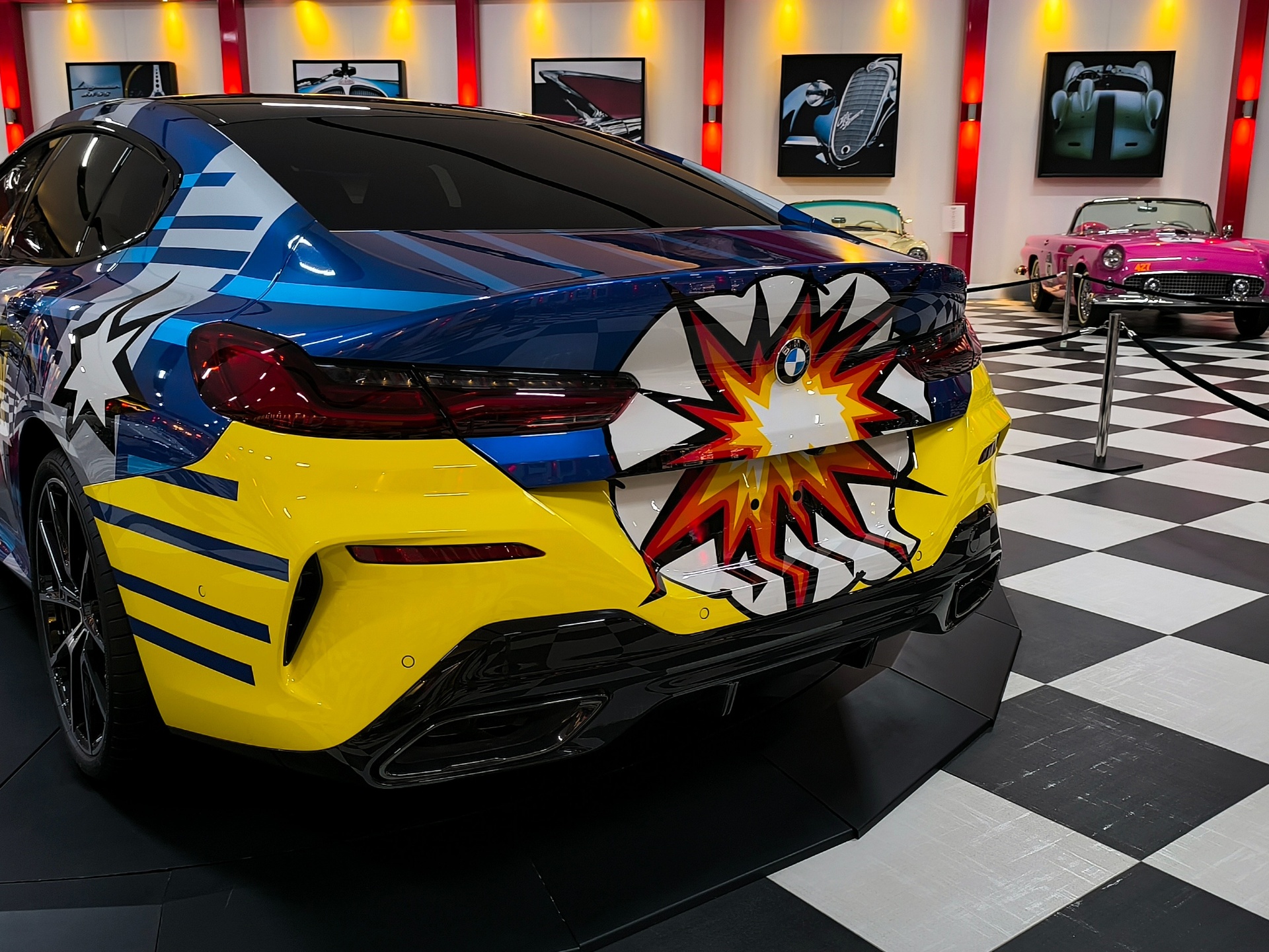 BMW M850i G16 Gran Coupé 'The 8 x Jeff Koons'