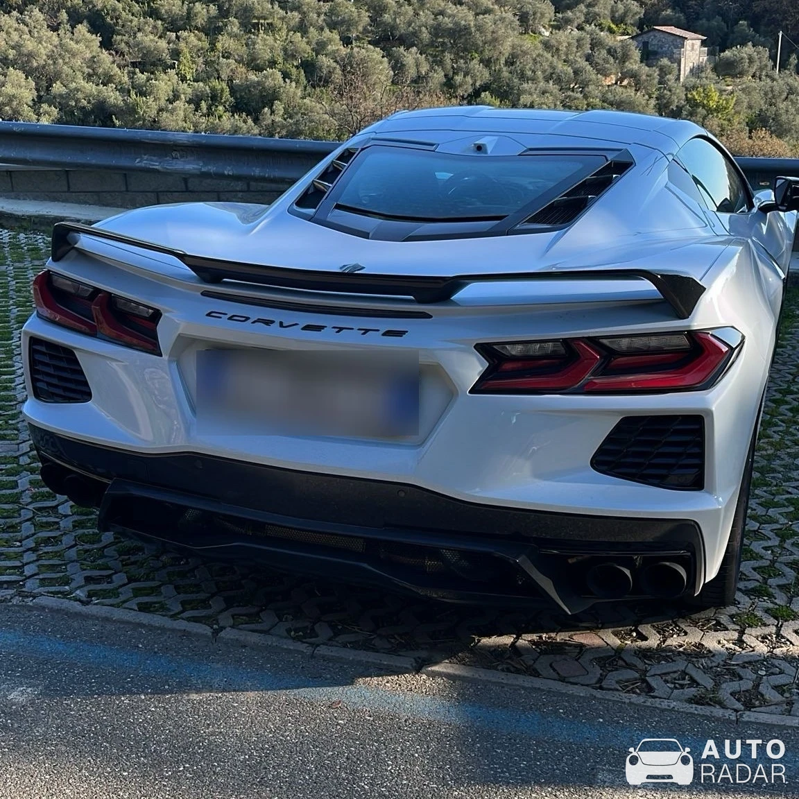 Chevrolet Corvette C8 Stingray spotted in La Spezia