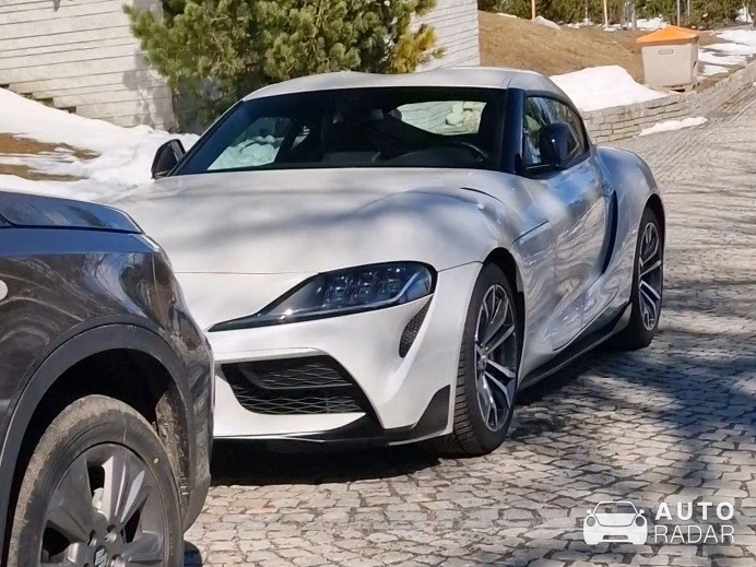 Toyota GR Supra A90 spotted in Zakopane