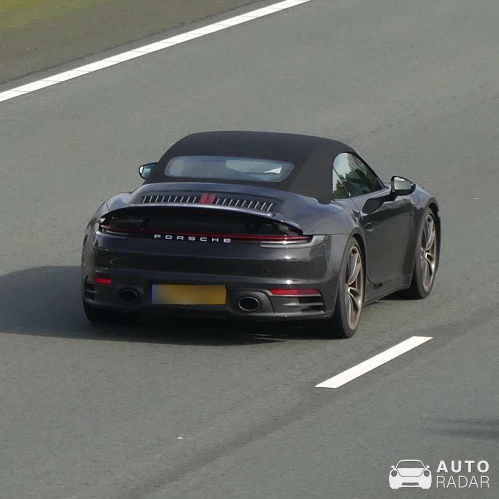 Porsche 992 Carrera Cabriolet MkI spotted in Bunnik, Netherlands