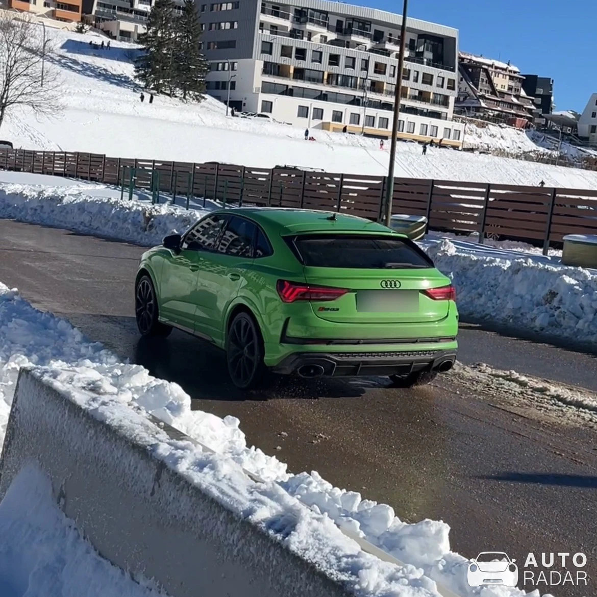 Audi RS Q3 spotted in Sarajevo, Bosnia and Herzegovina