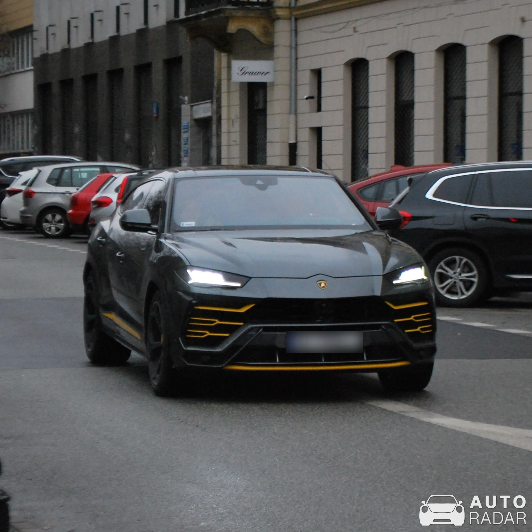 Lamborghini Urus spotted in Warszawa, Poland