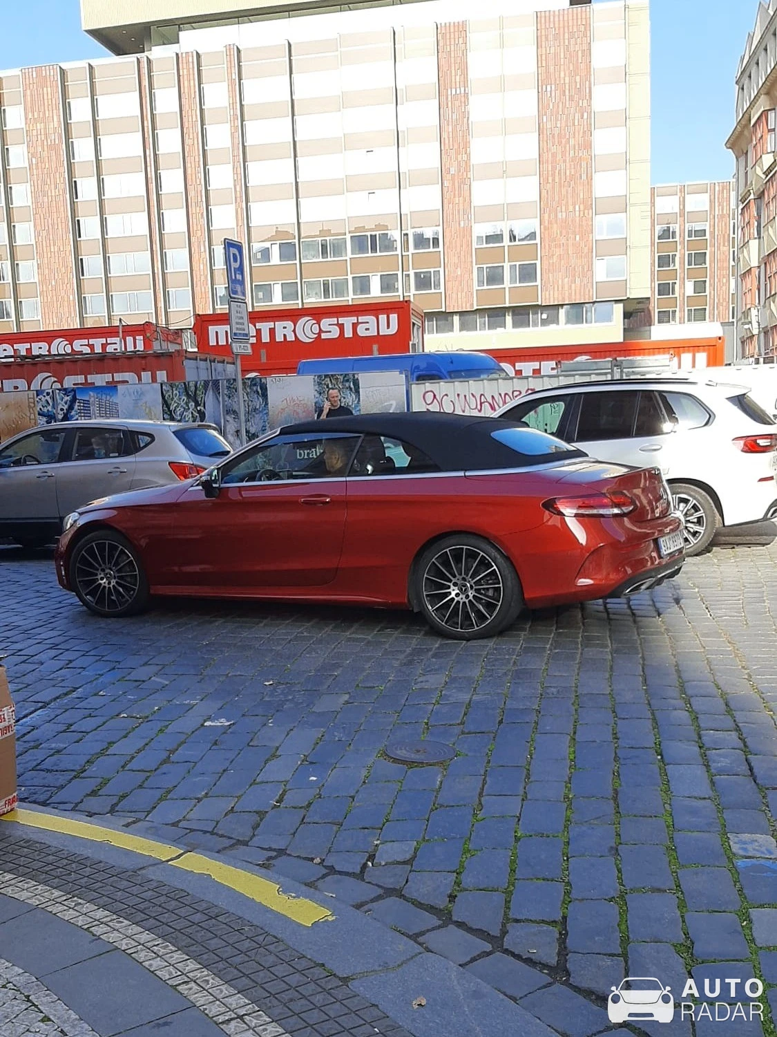Mercedes-Benz C-Klasse Cabriolet spotted in Praha 1, Czechia