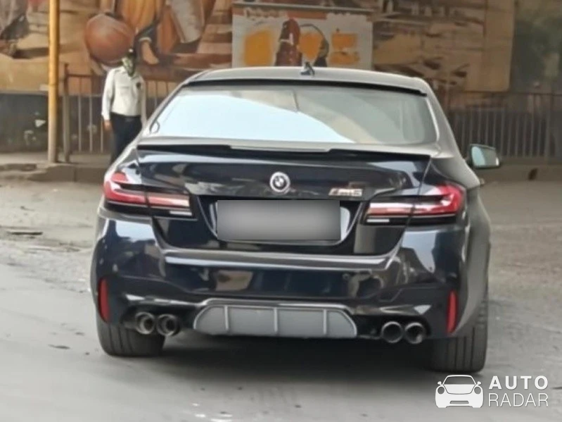 BMW M5 F90 Competition spotted in Mumbai, India