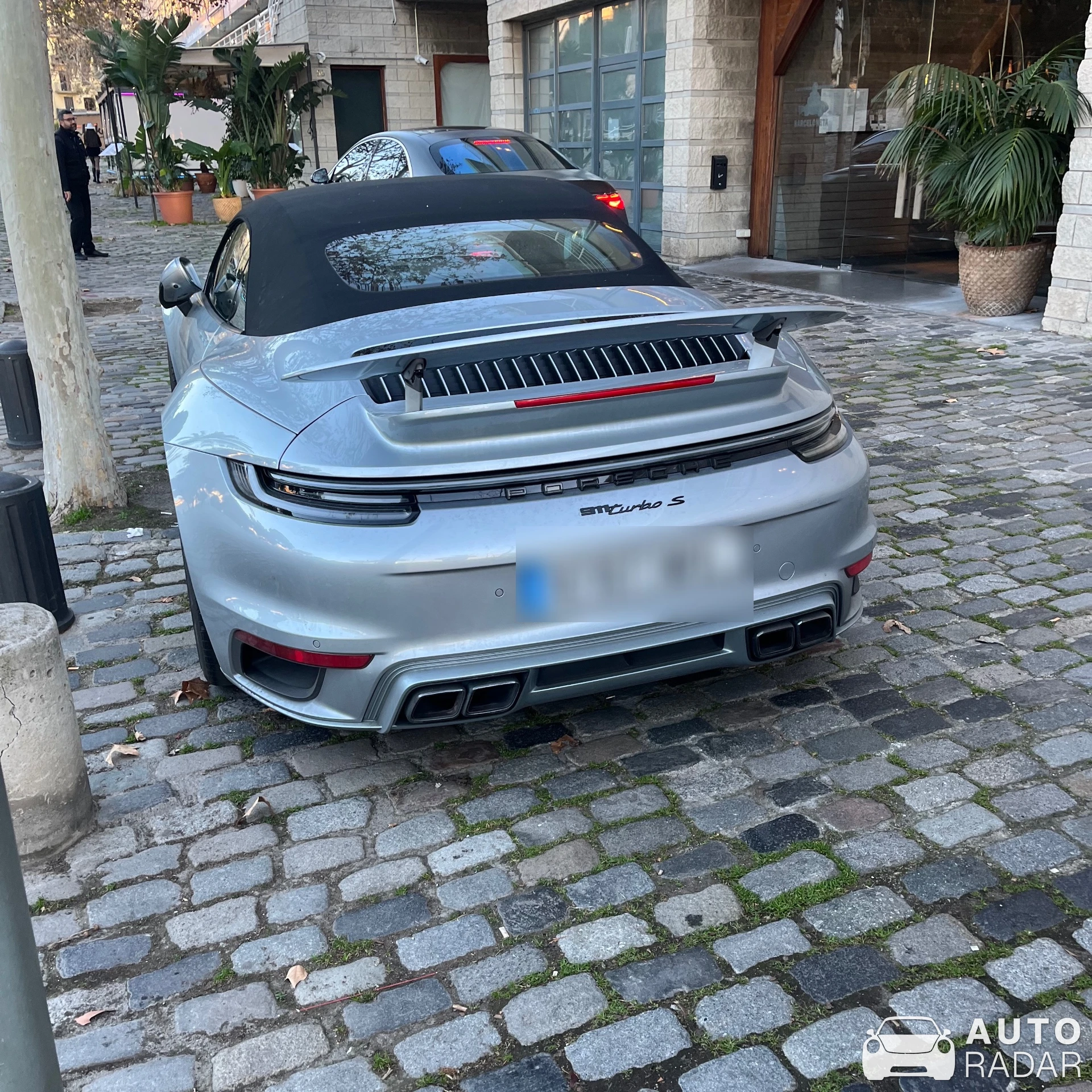 Porsche 992 Turbo S Cabriolet MkI spotted in Barcelona, España