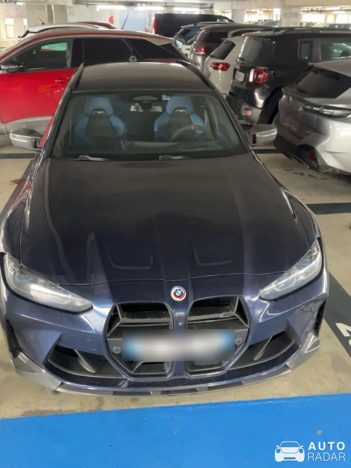 BMW M3 G81 Touring Competition spotted in Bordeaux, France