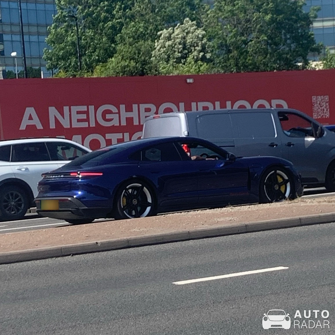 Porsche Taycan GTS spotted