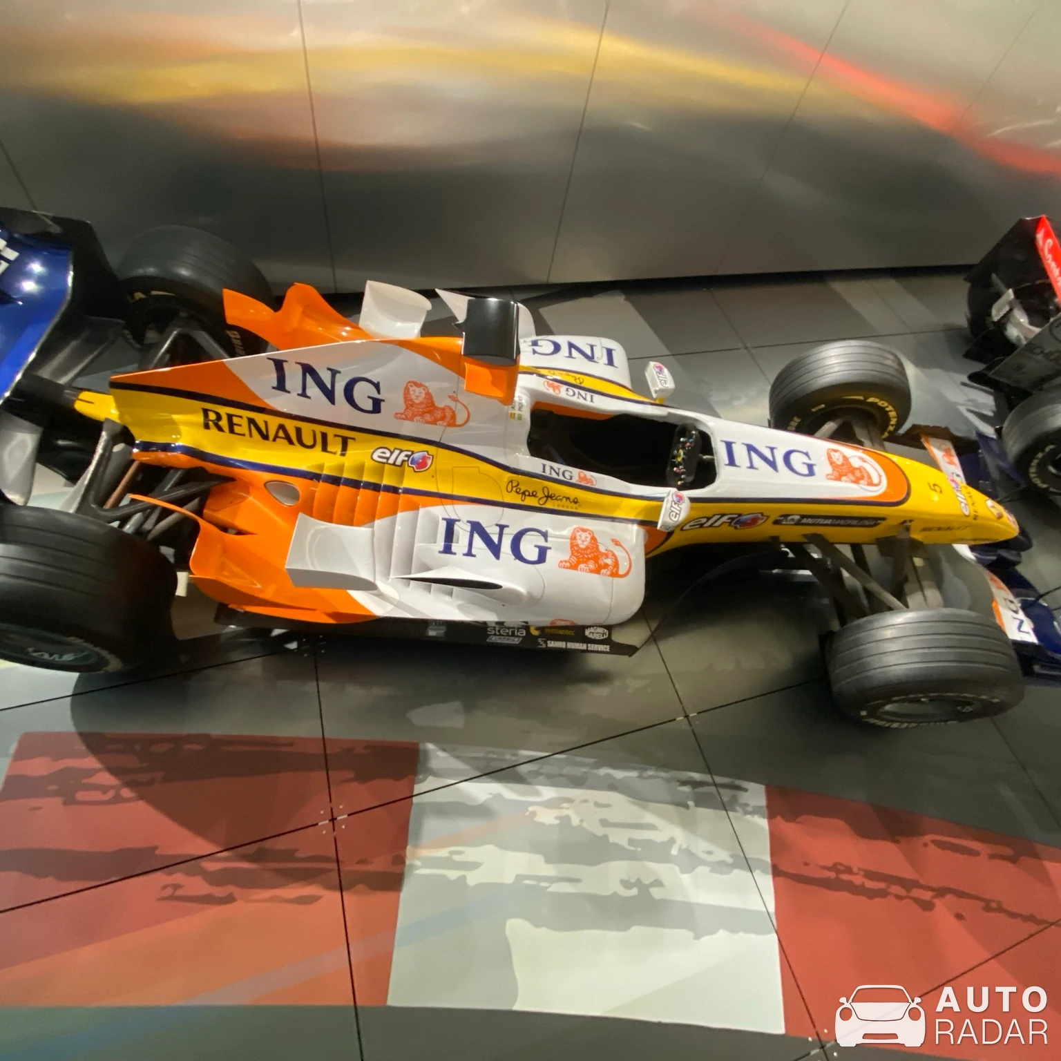 Renault F1 R28 spotted in Monaco