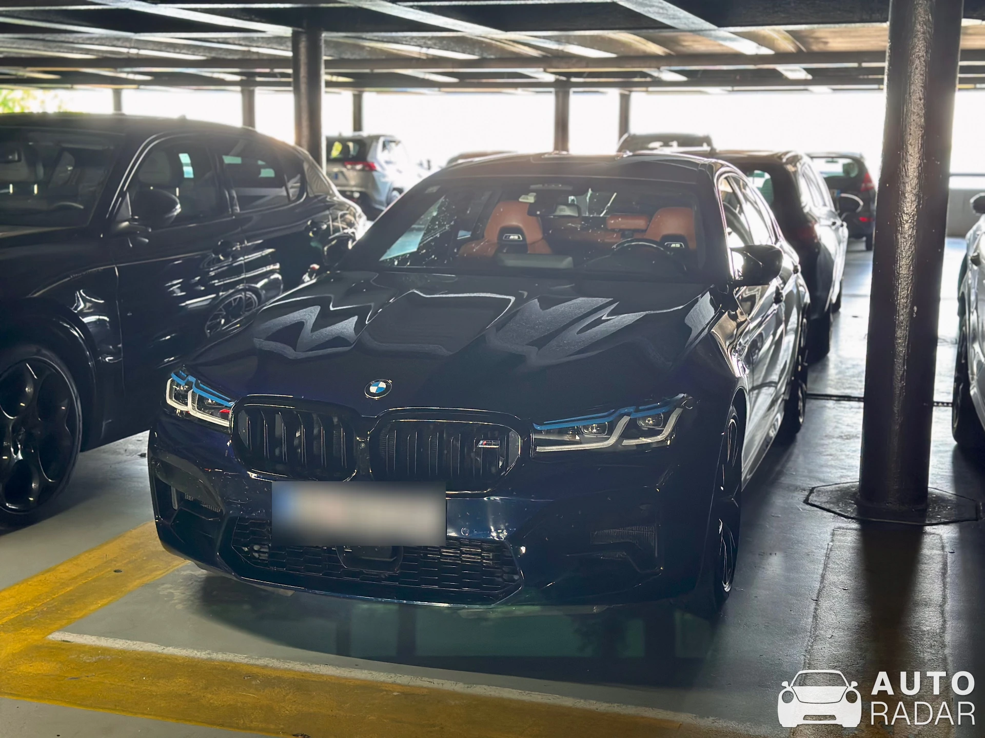 BMW M5 F90 Competition 2021 spotted in Venezia