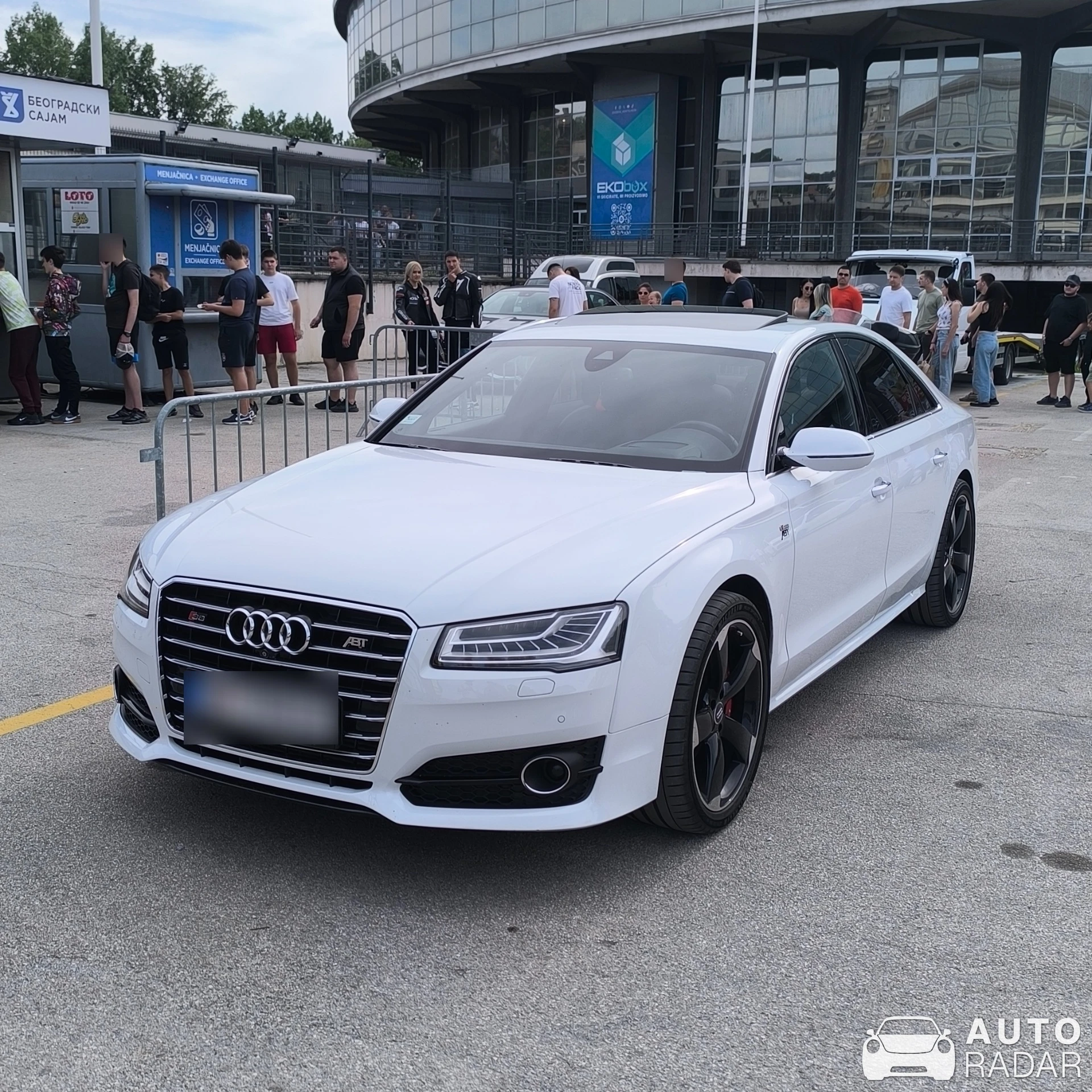 Audi ABT S8 D4 spotted in Belgrade