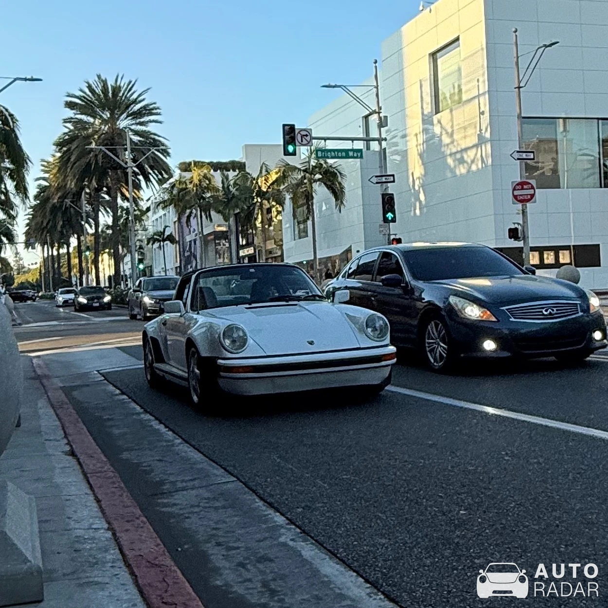 Porsche 911 Targa spotted in Beverly Hills, United States