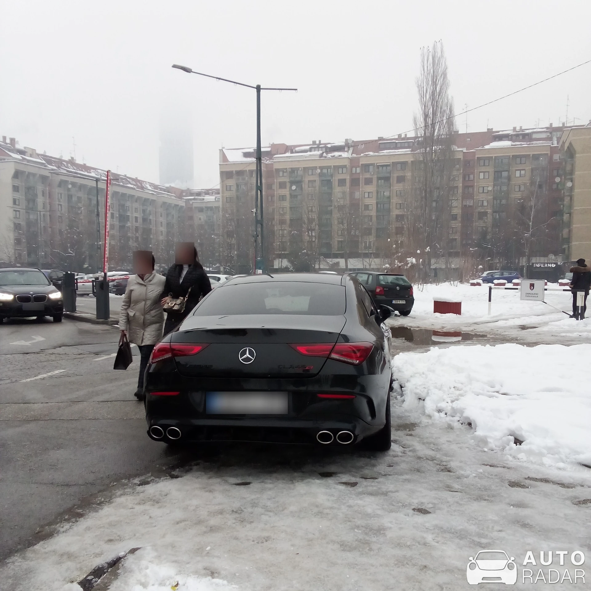 Mercedes-AMG CLA 45 S C118 spotted in Sarajevo, Bosnia and Herzegovina
