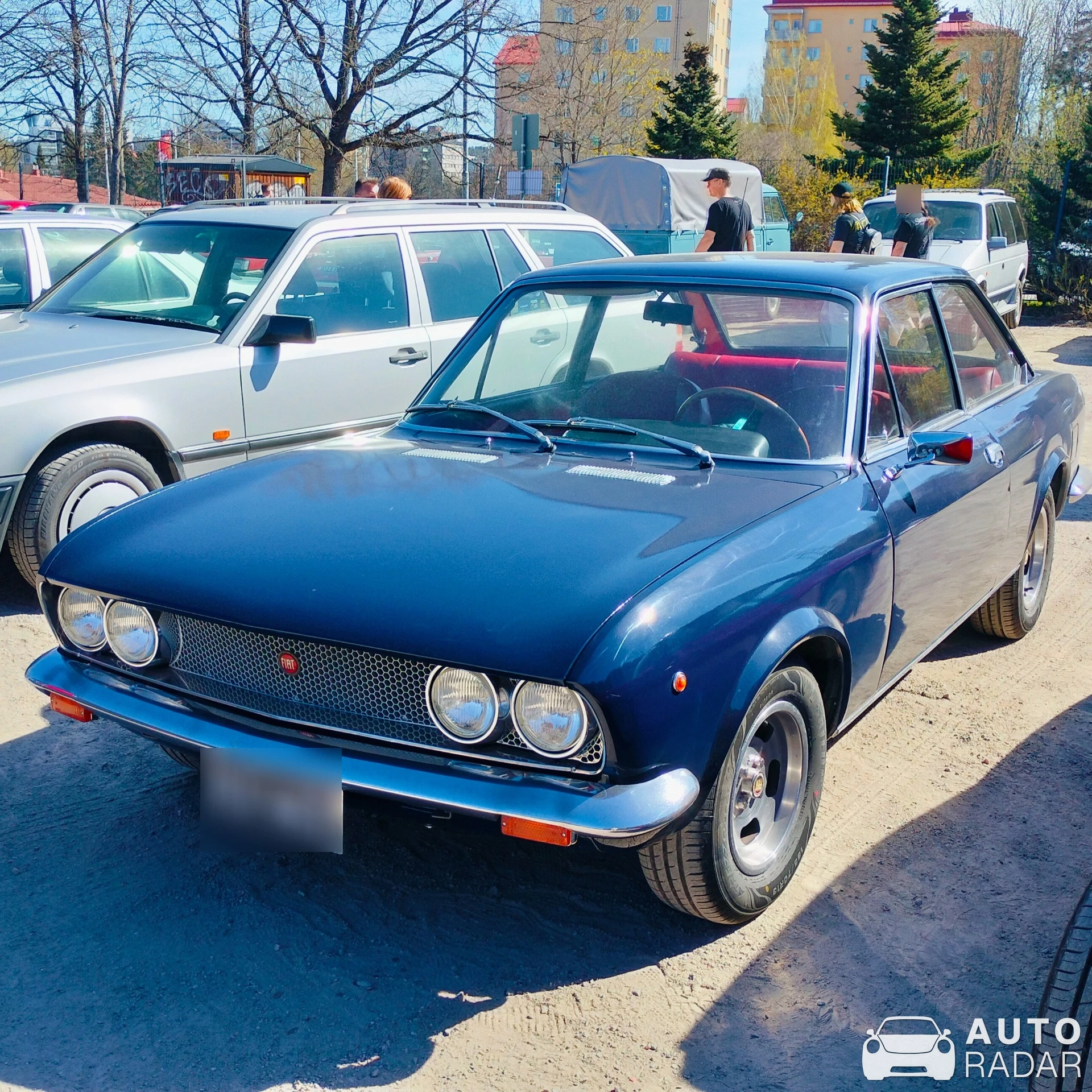 Fiat 124 Sport Coupé spotted in Lahti