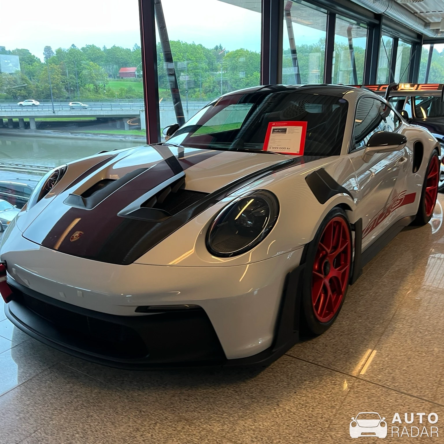 Porsche 992 GT3 RS MkI Weissach Package spotted in Halden, Norway