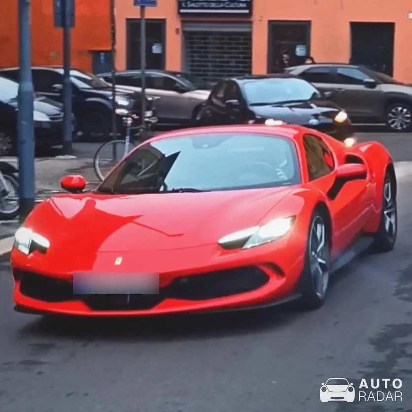 Ferrari 296 GTS spotted in Bologna, Italy