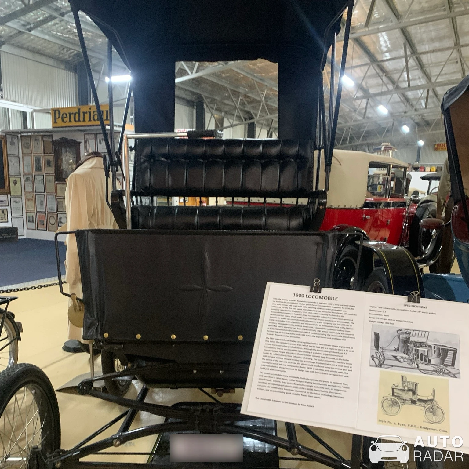 Locomobile 1900 spotted in Stream Hill