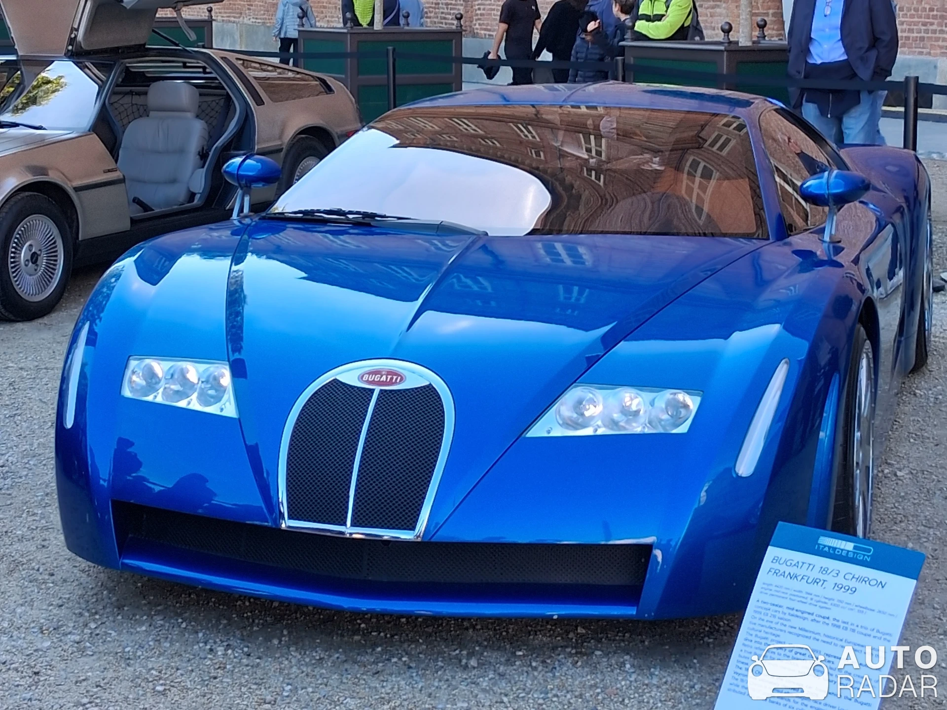Bugatti 18/3 Chiron spotted in Torino