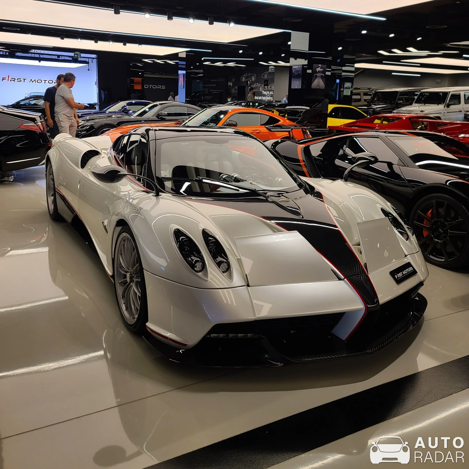 Pagani Huayra Roadster spotted in Dubai, United Arab Emirates