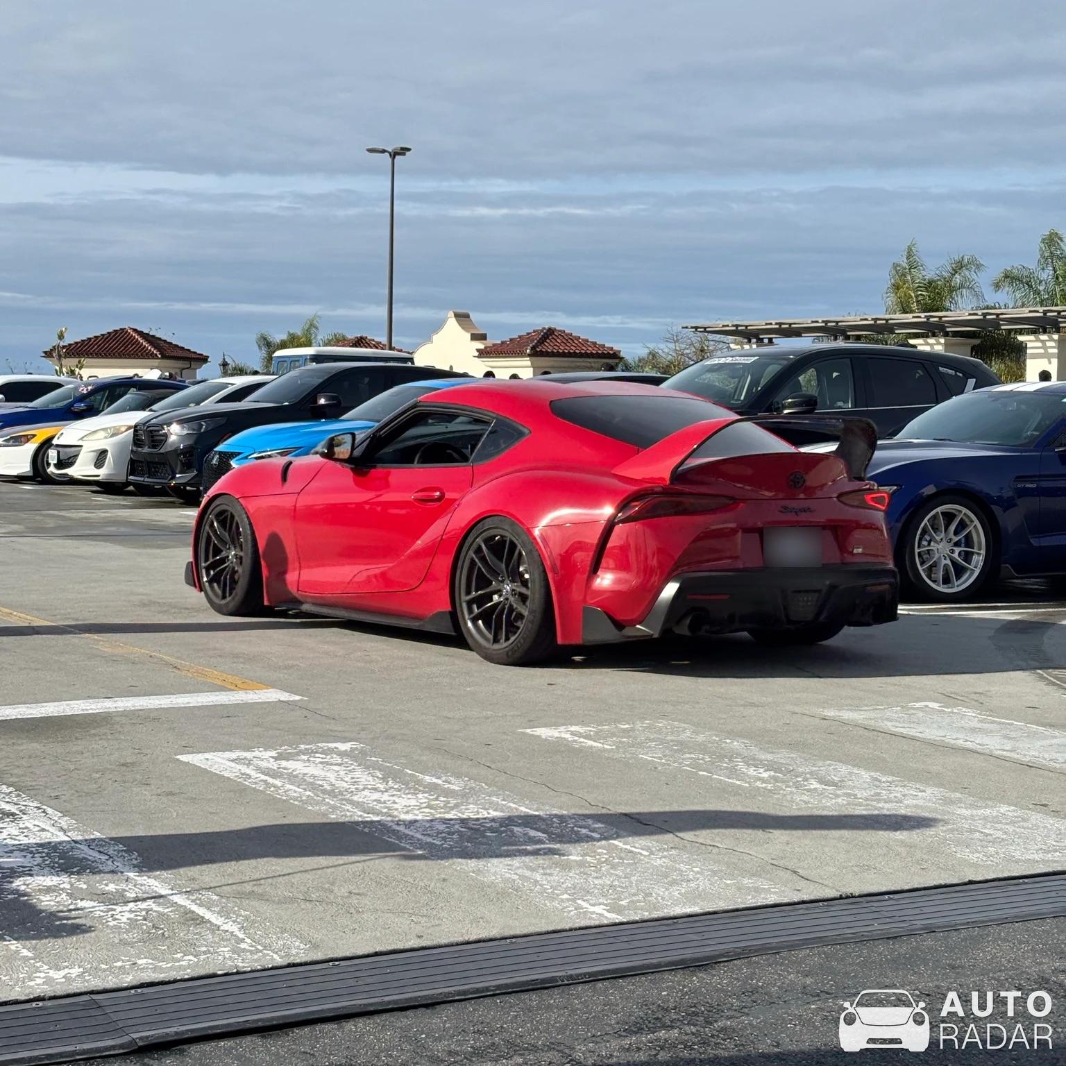 Toyota GR Supra A90 spotted in San Clemente, United States