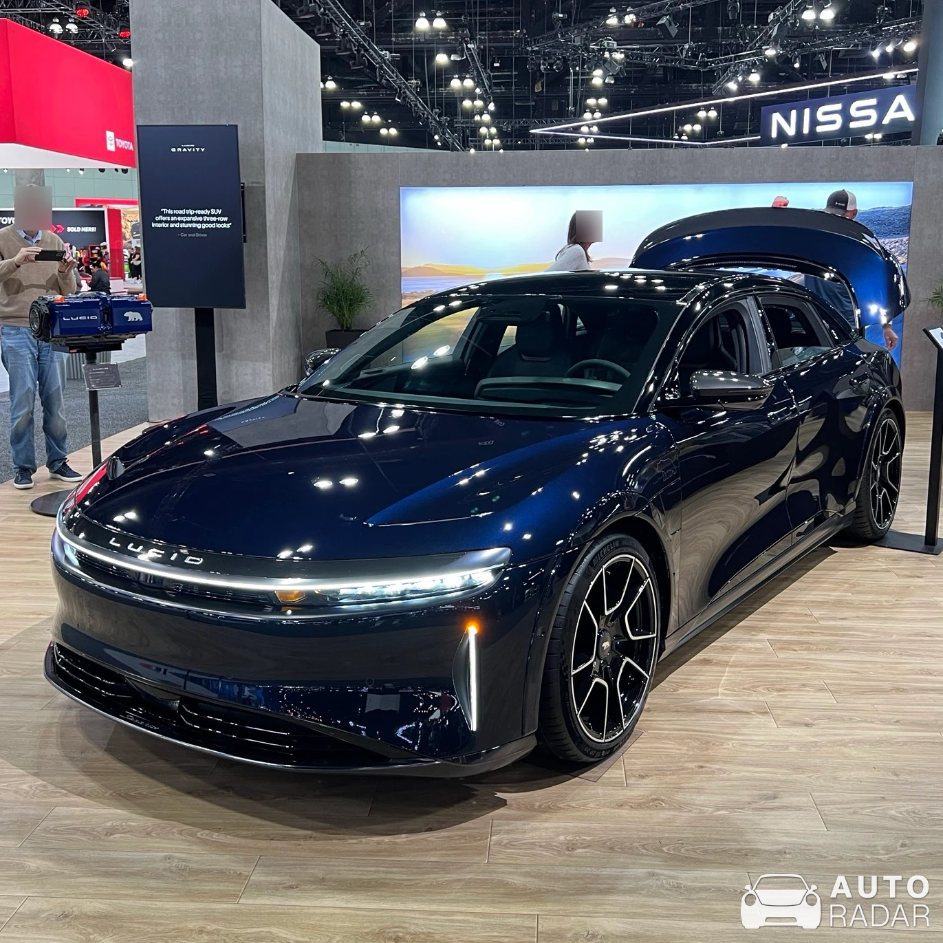 Lucid Air Sapphire spotted in Los Angeles