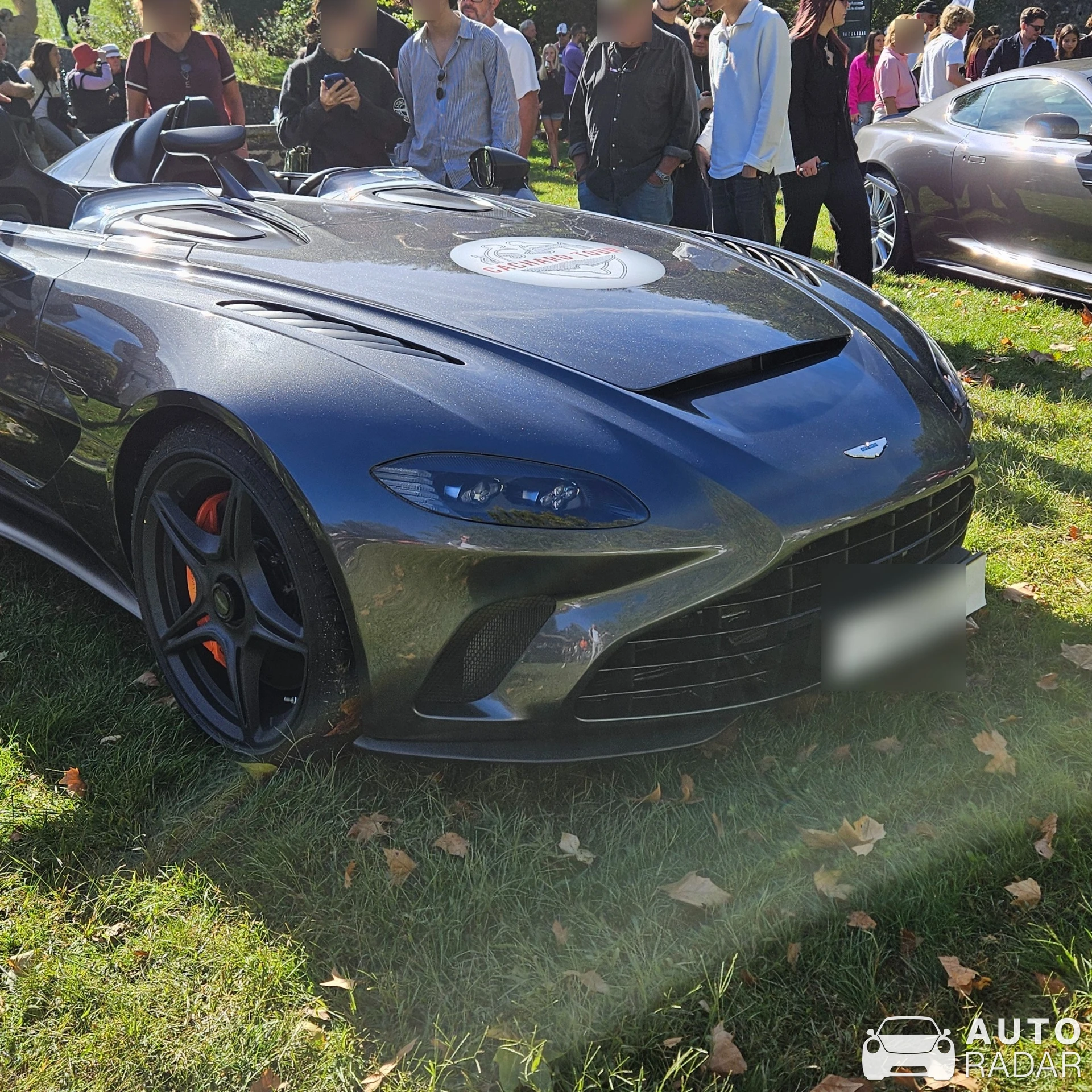 Aston Martin V12 Speedster spotted in Bouc-Bel-Air, France