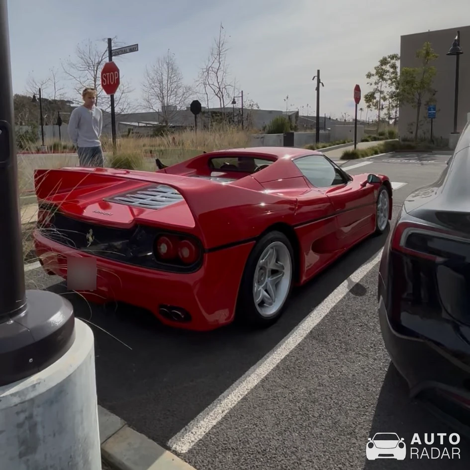 Ferrari F50 spotted in Malibu, United States