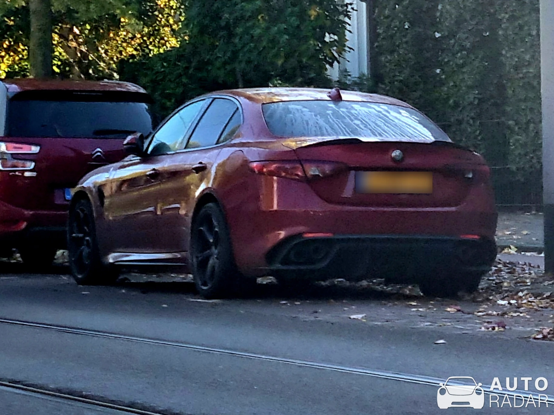 Alfa Romeo Giulia Quadrifoglio spotted in Rotterdam, Netherlands