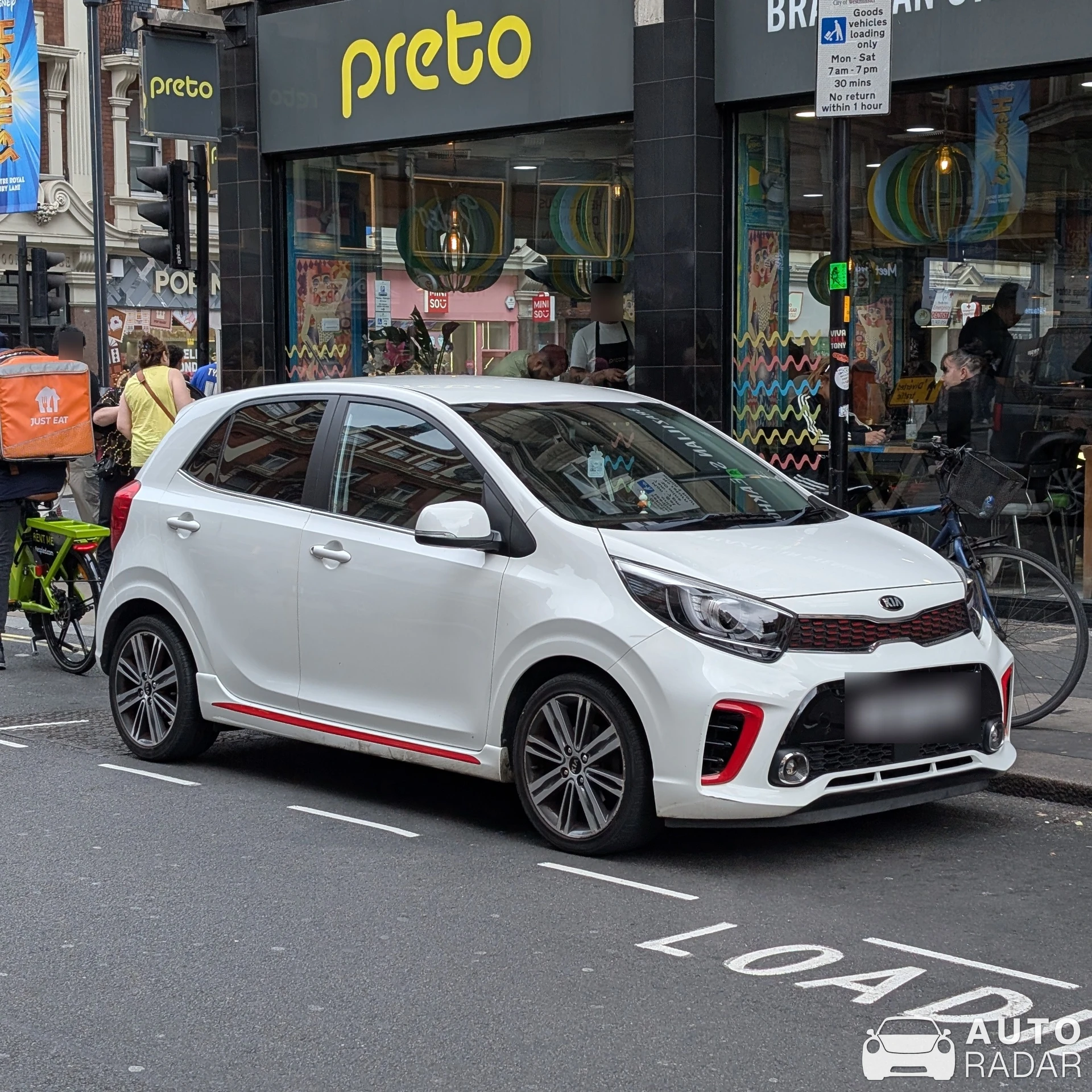 Kia Picanto spotted in London