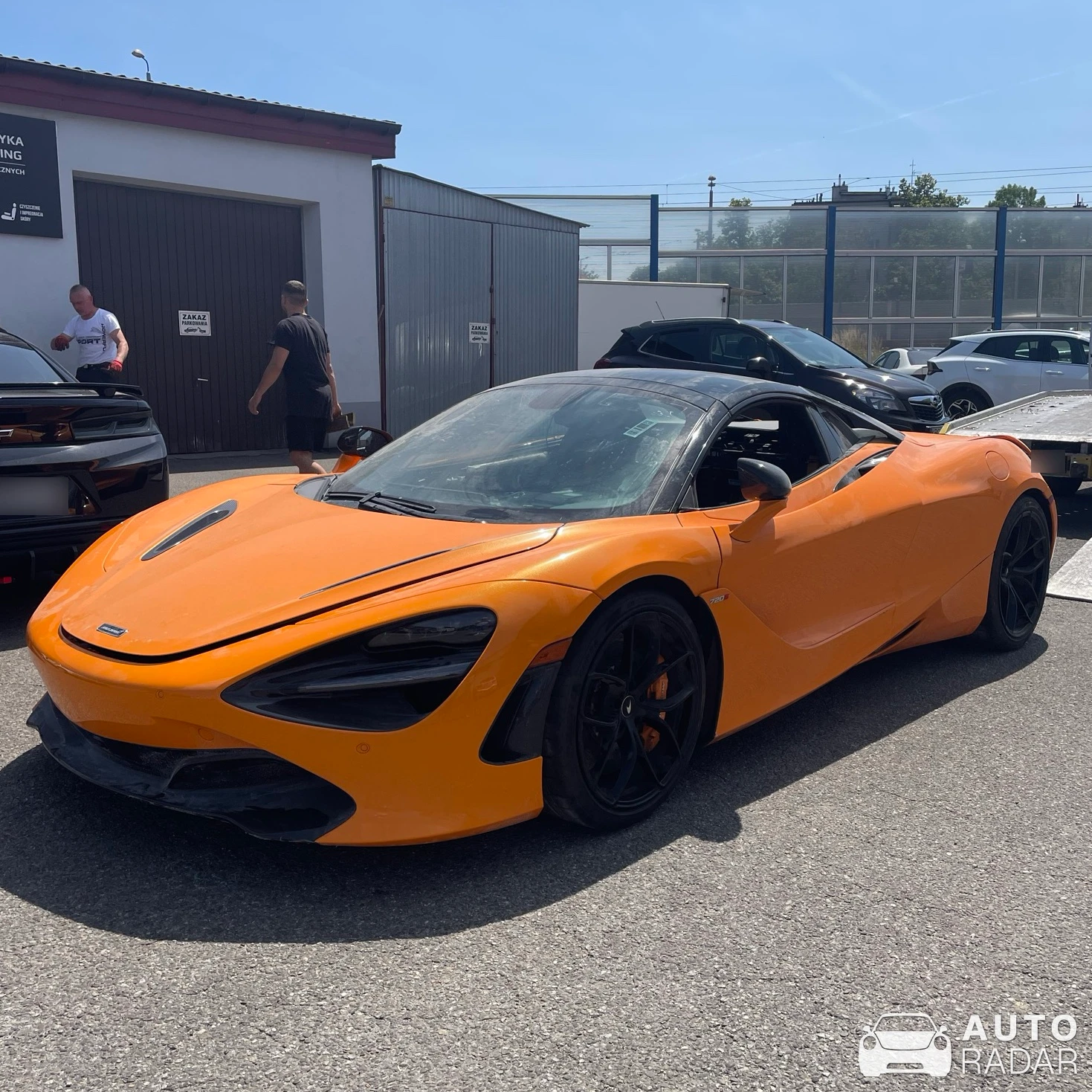 McLaren 720S spotted in Brzesko