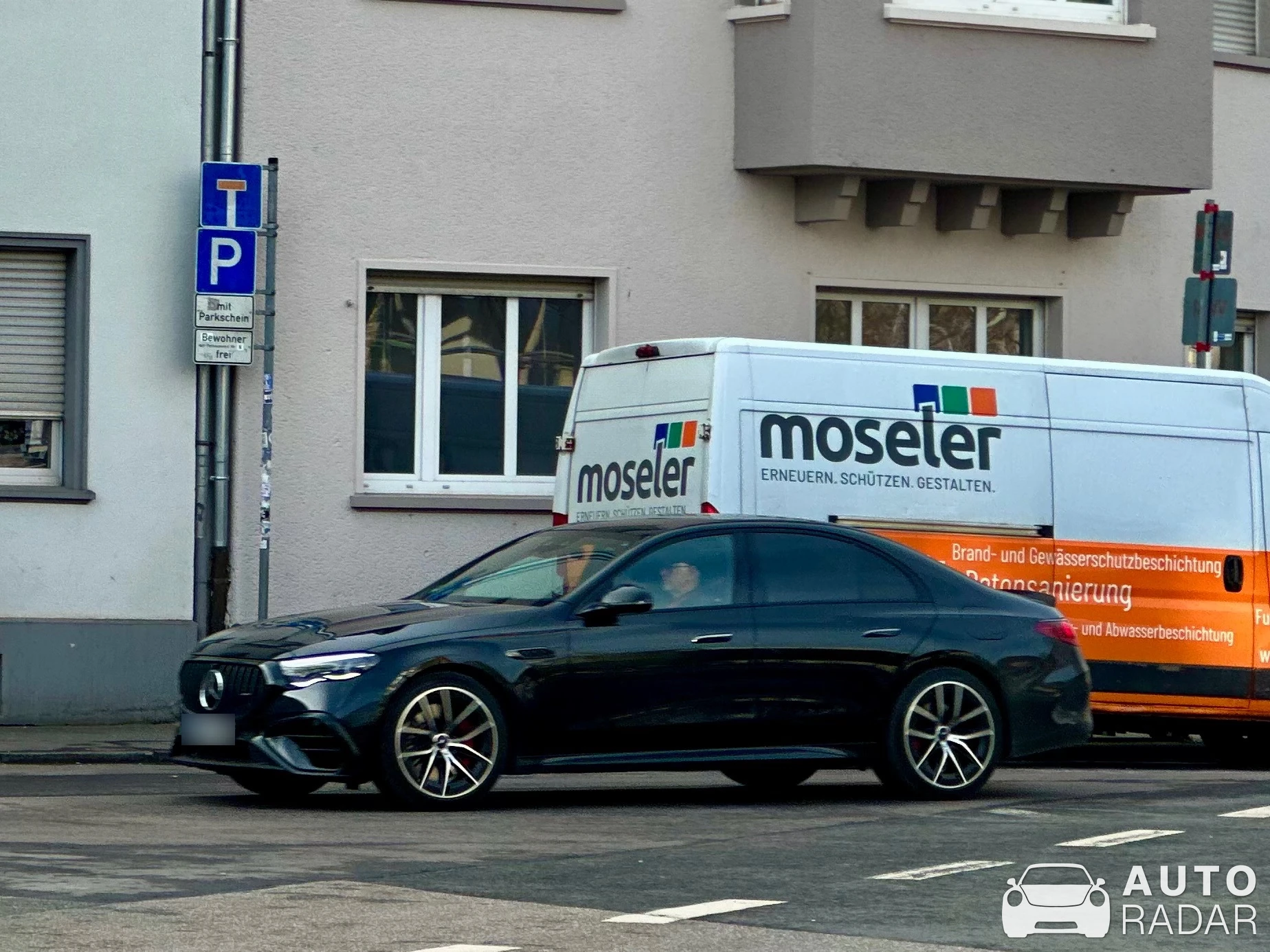 Mercedes-AMG E 53 W214 spotted in Trier, Germany