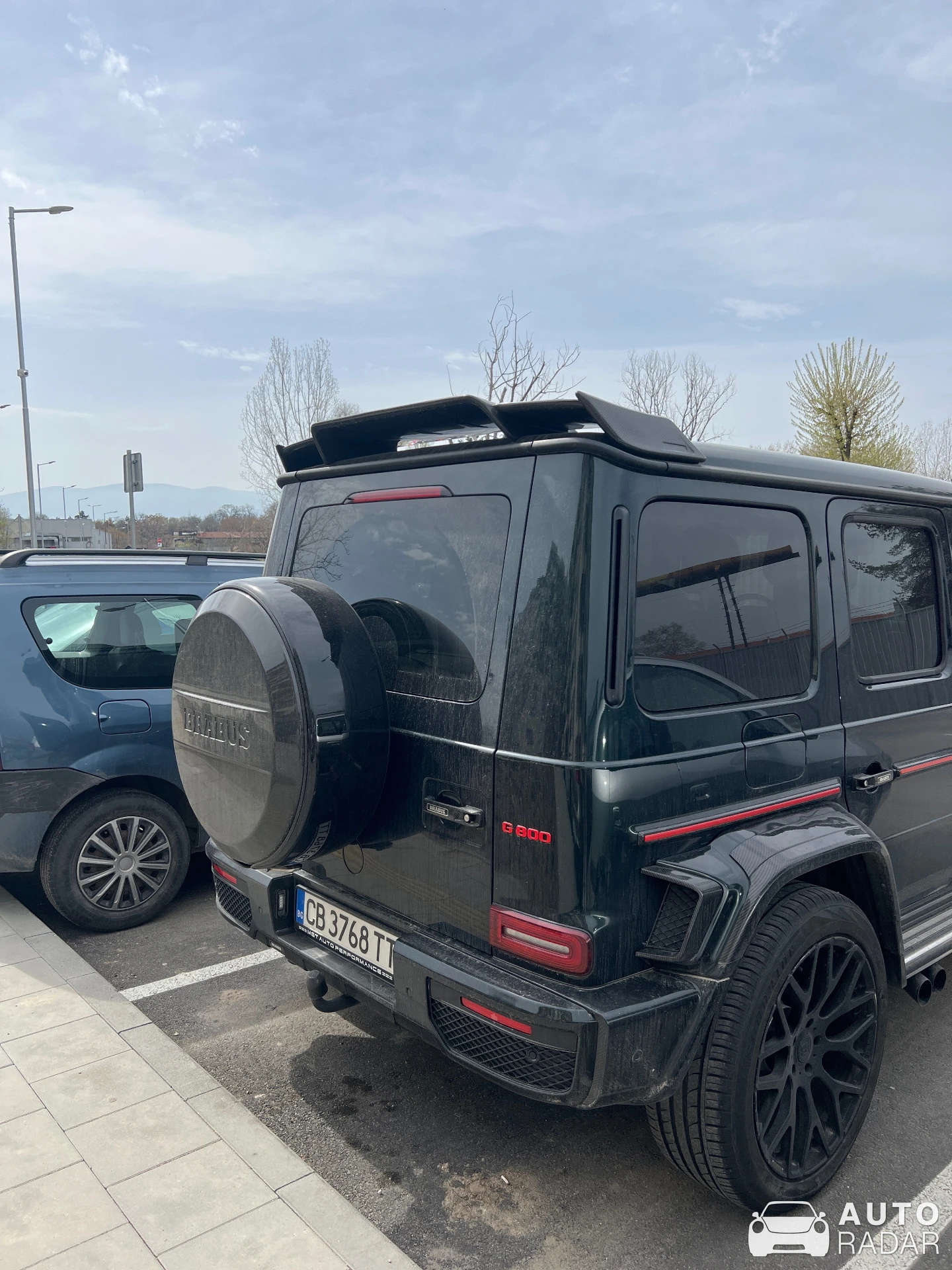 Mercedes-AMG Brabus G 800 XLP Superblack spotted in Plovdiv