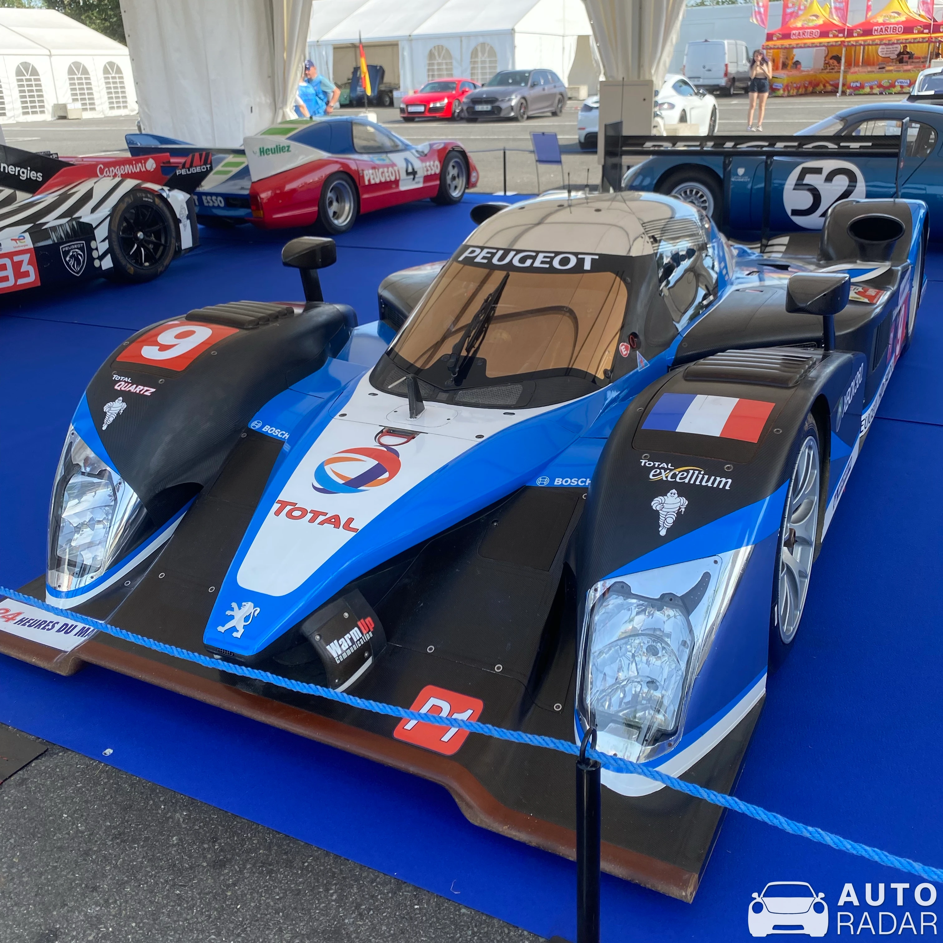 Peugeot 908 spotted in Le Vigeant