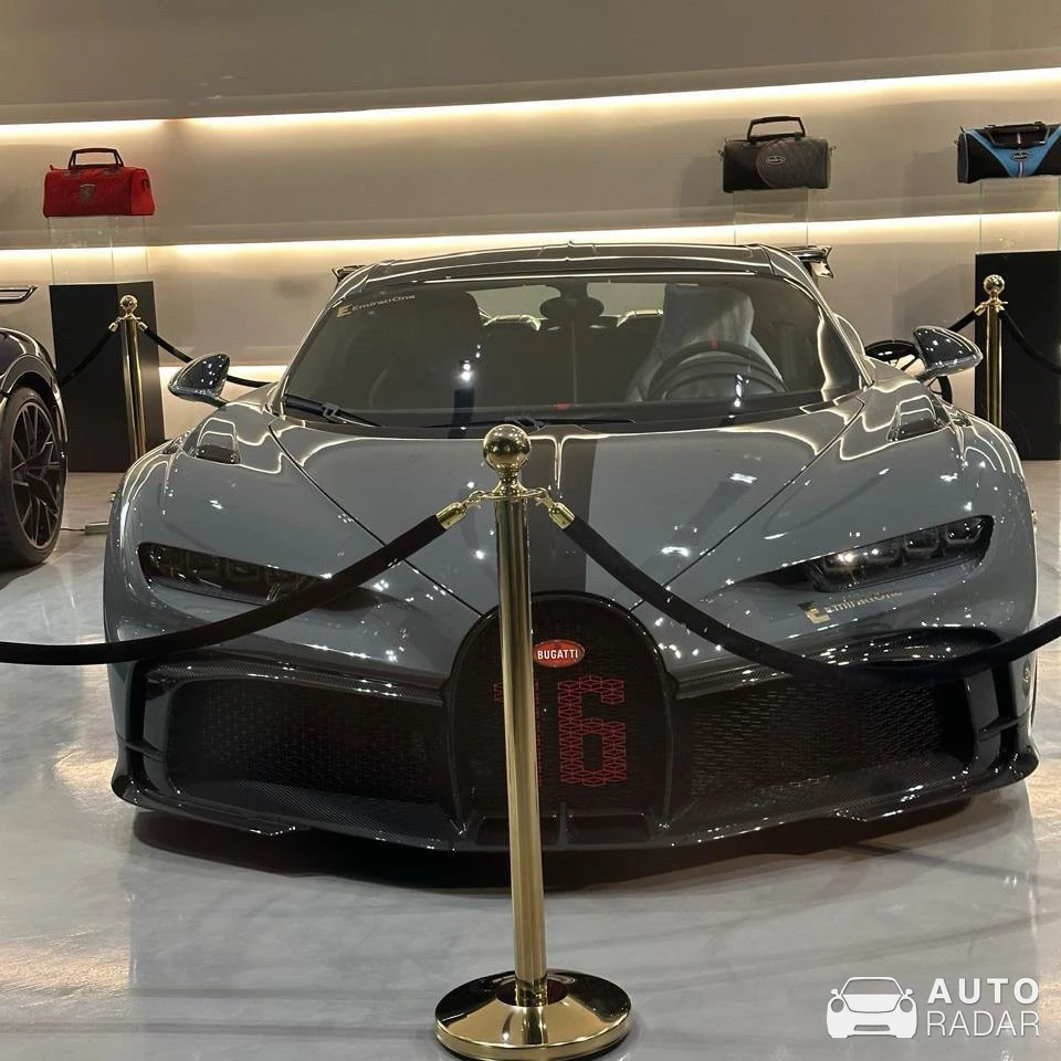 Bugatti Chiron Pur Sport spotted in Muscat