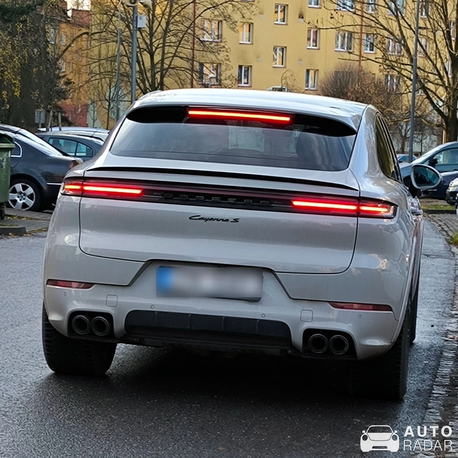 Porsche Cayenne Coupé S spotted in Karviná, Czechia
