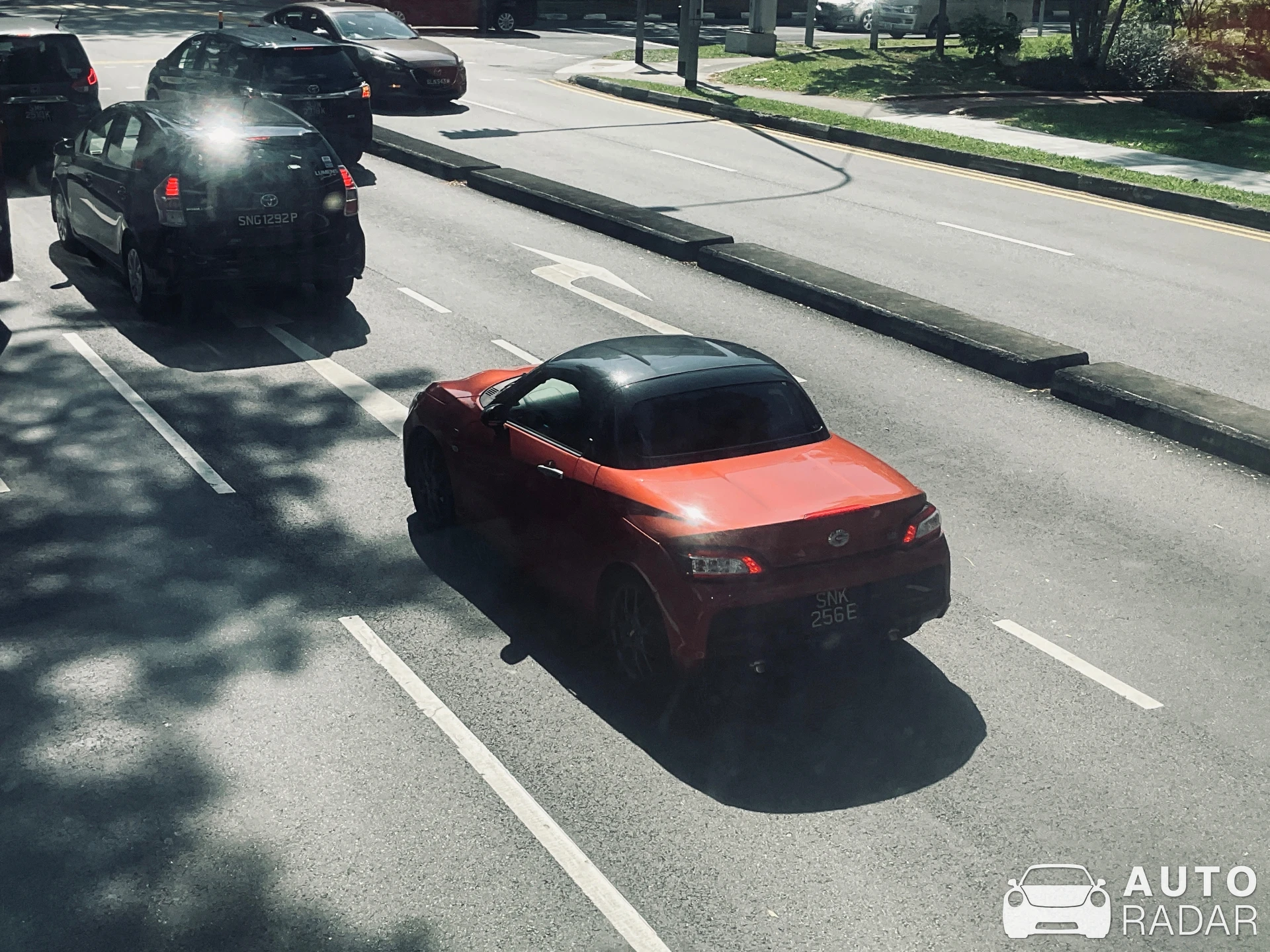 Daihatsu Copen GR Sport spotted in Singapore