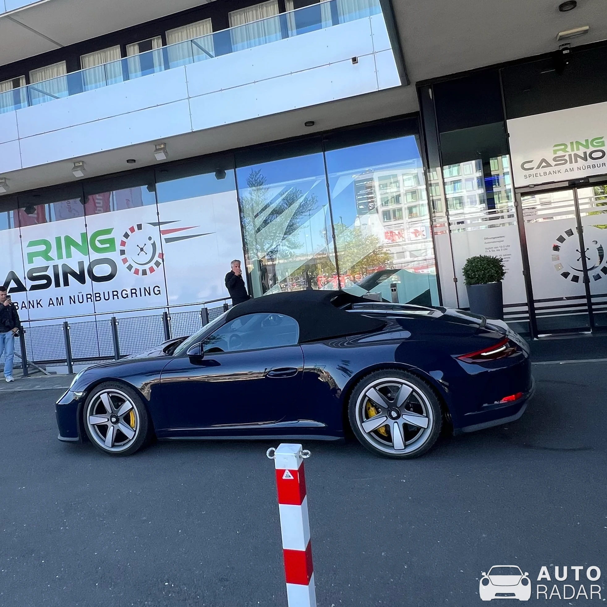 Porsche 911 Speedster spotted in Nürburg