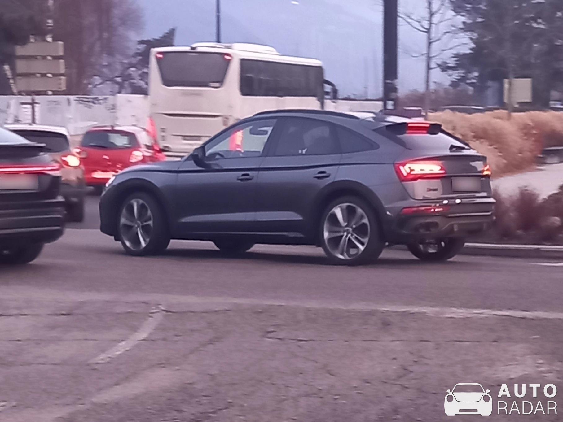Audi RS Q8 spotted in Annecy, France