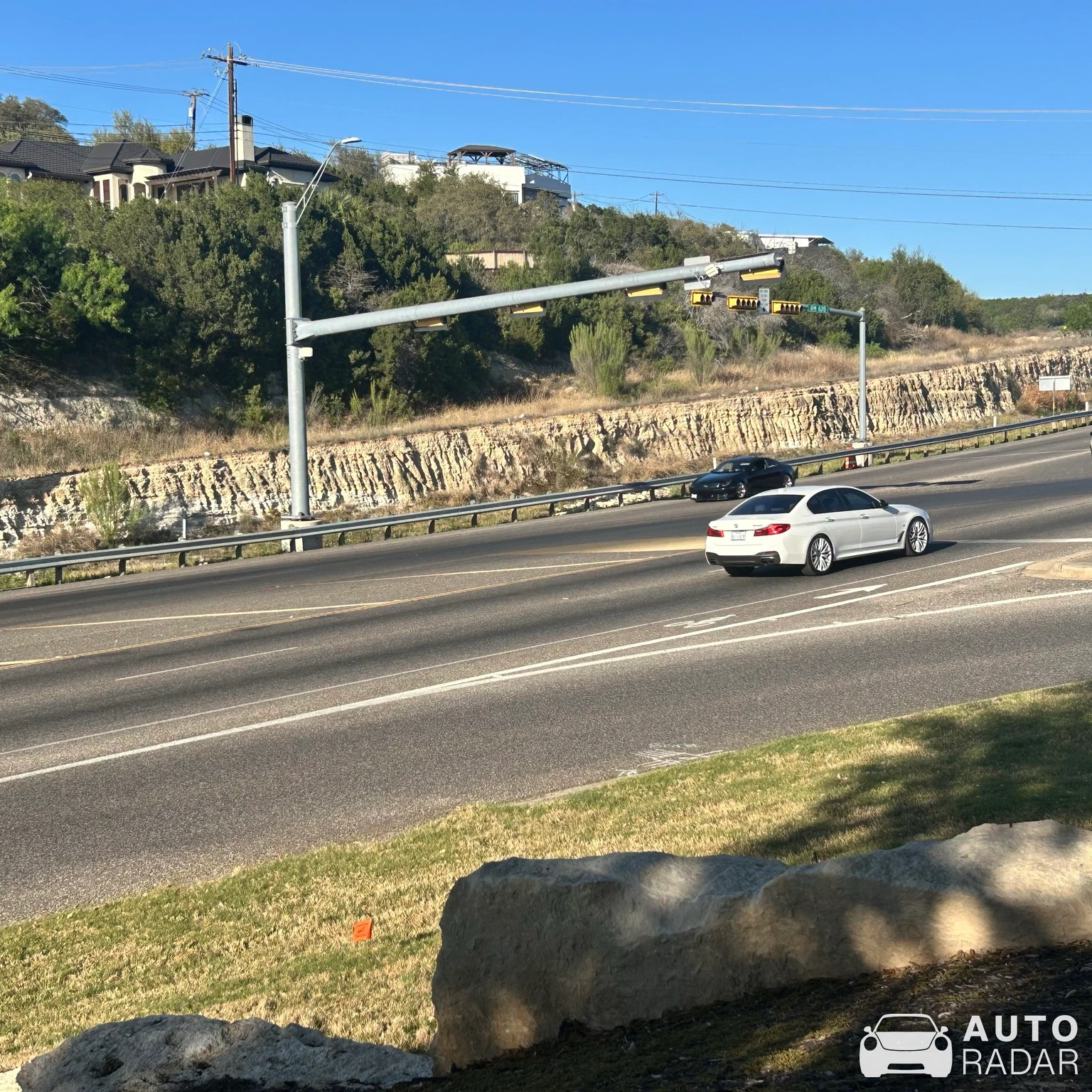 BMW 5 Series M550i G30 spotted in Austin