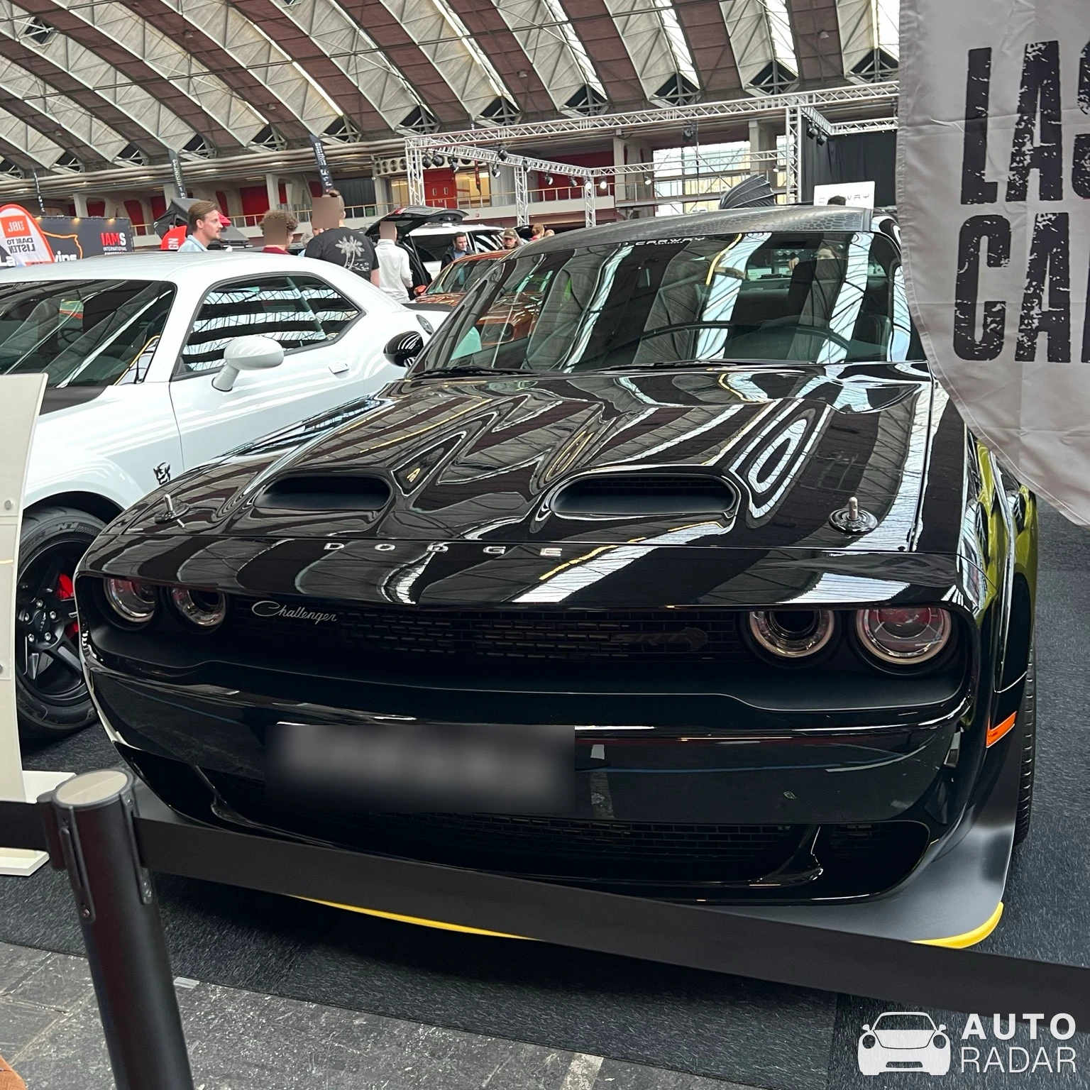 Dodge Challenger Black Ghost SRT Hellcat Redeye spotted in Amsterdam