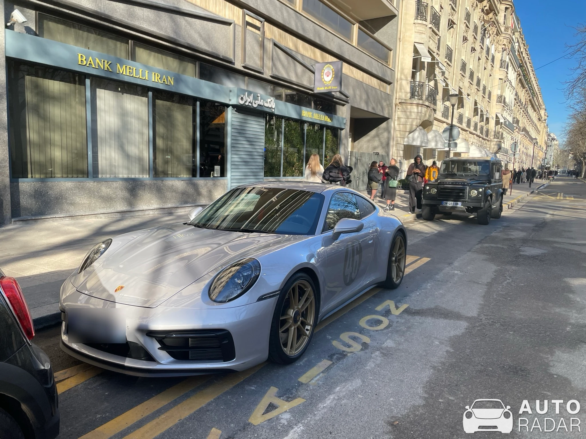 Porsche 992 S/T spotted in Paris, France