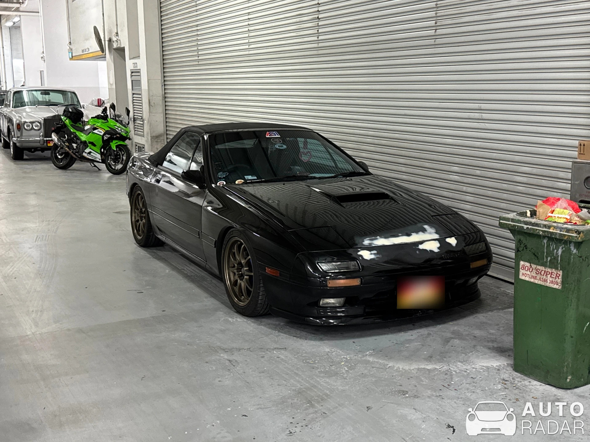 Mazda RX-7 FC3S Convertible spotted in Singapore