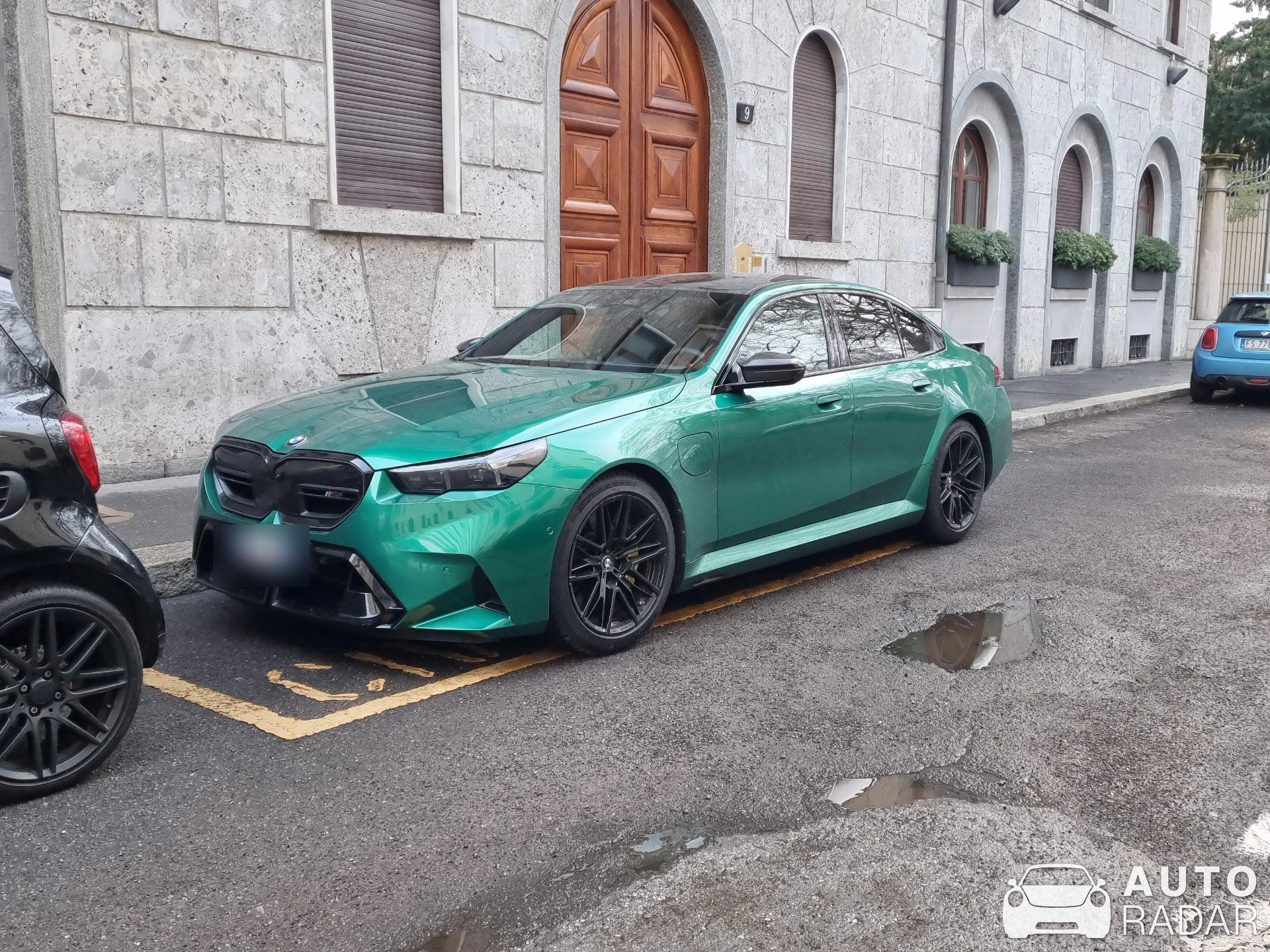 BMW M5 G90 spotted in Milano, Italy