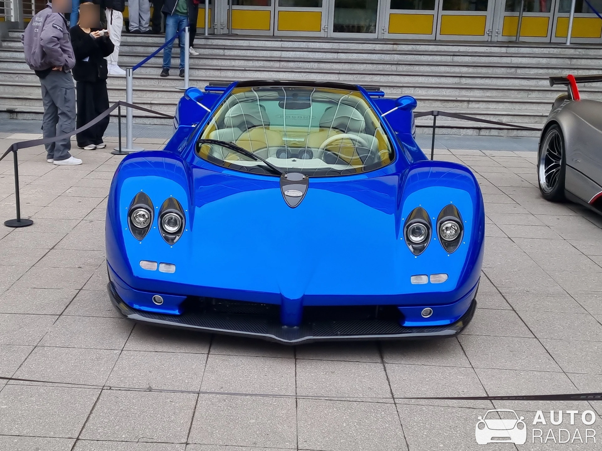 Pagani Zonda C12-S spotted in Milano