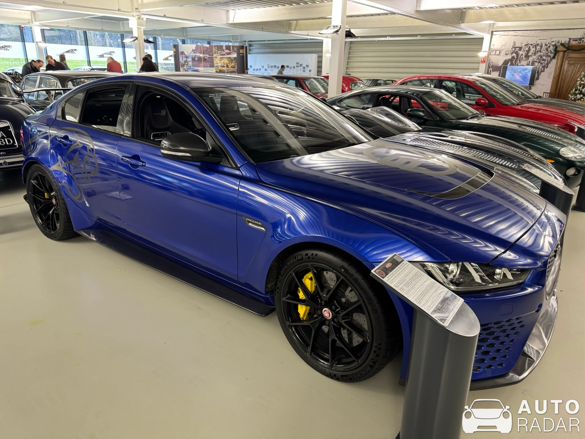 Jaguar XE SV Project 8 spotted in Lighthorne Heath