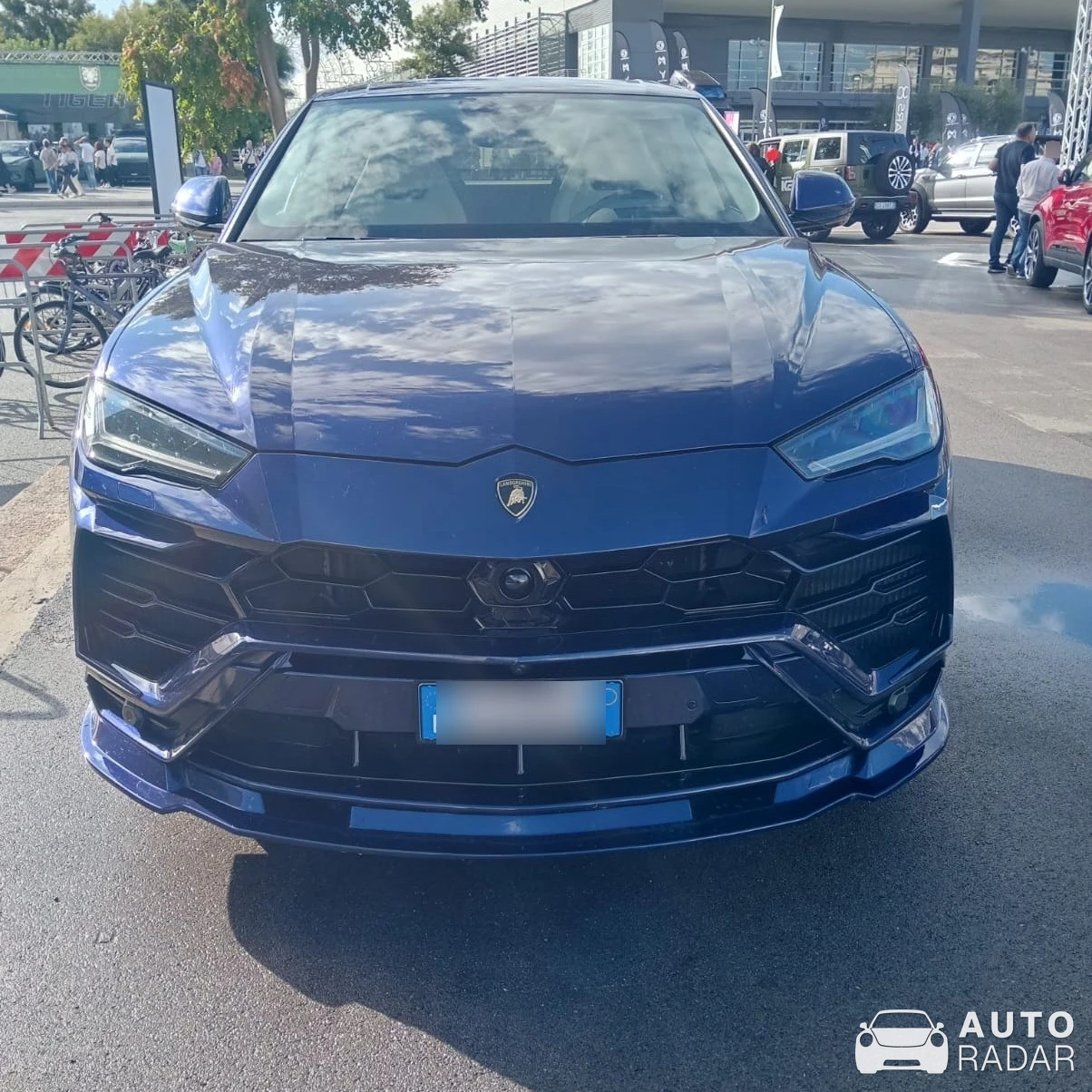 Lamborghini Urus spotted in Bari, Italy